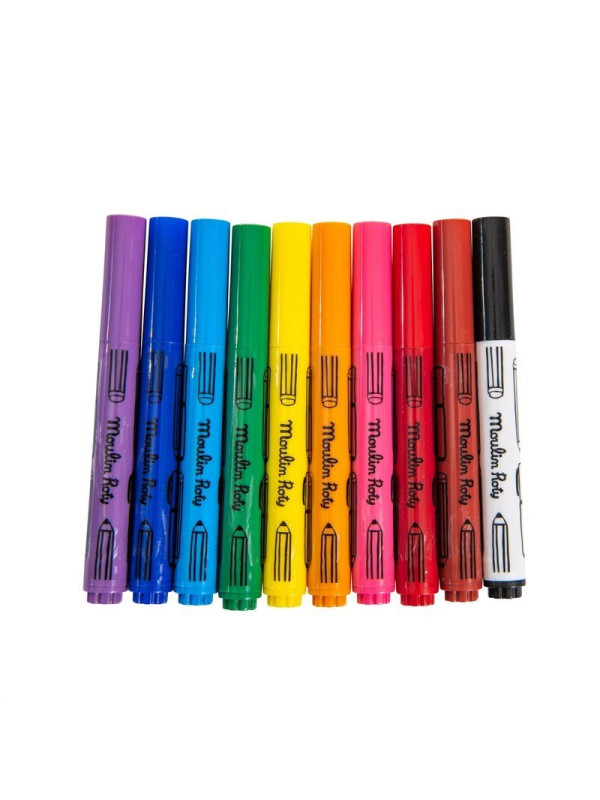 Mis 10 primeros rotuladores Popipop MOULIN ROTY