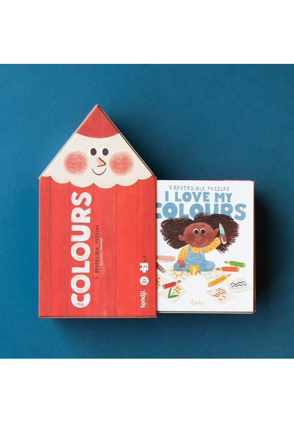 Puzzle - MY COLOURS  rojo LONDJI