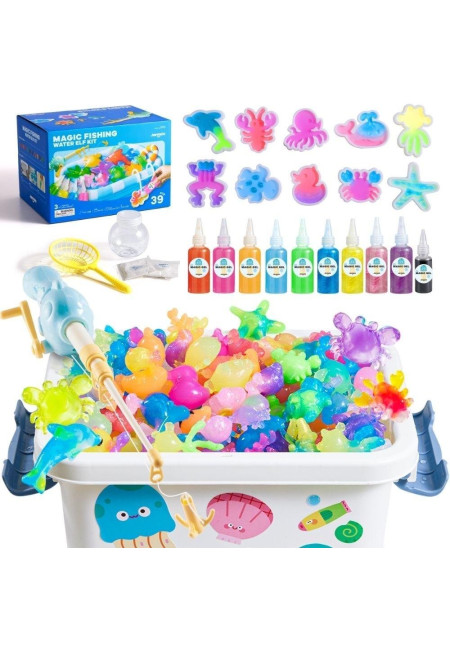 Set figuritas de gel 3D en agua JARMELO