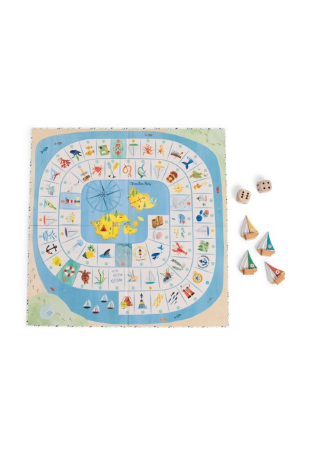 Juego de la oca del explorador MOULIN ROTY