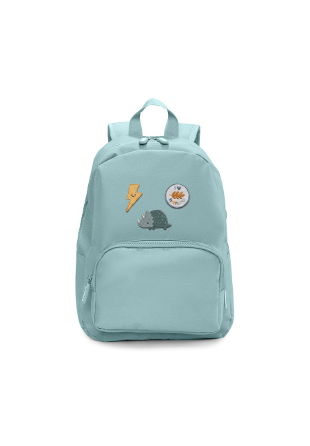 Mochila Solid Color Green + 6 Parches Autoadhesivos Nature