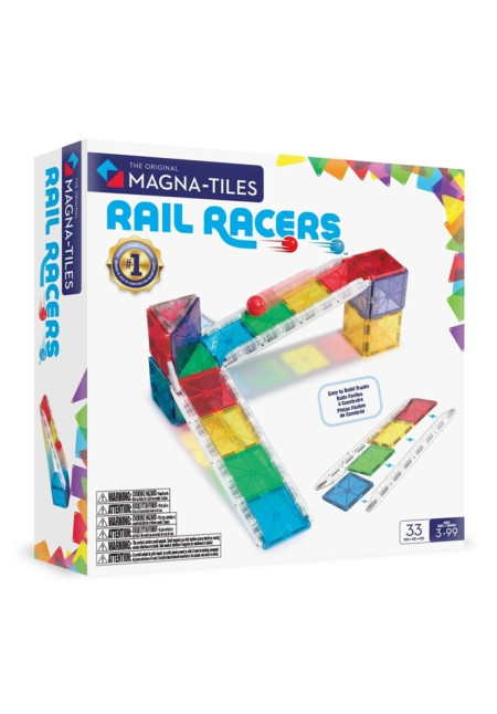 MAGNA-T Rail Racers™ Set 33 pcs