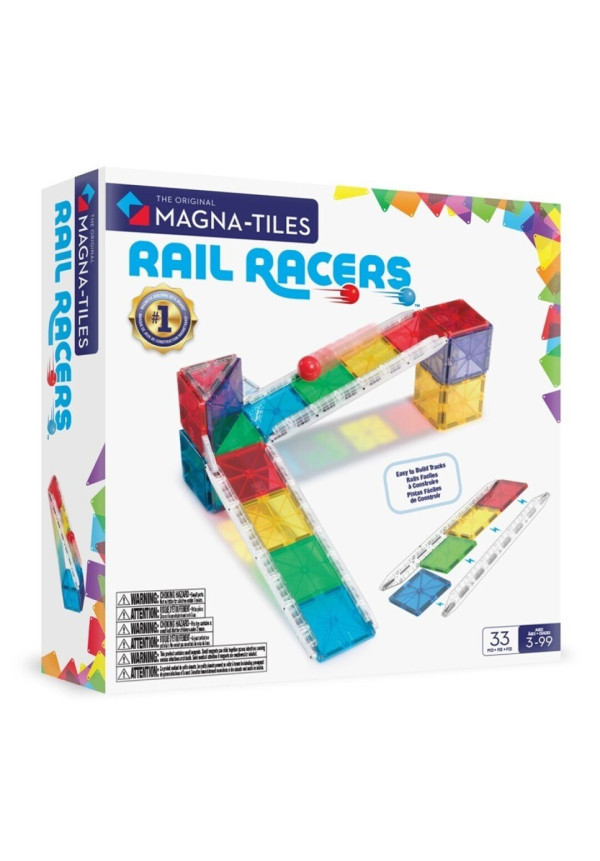 MAGNA-T Rail Racers™ Set 33 pcs
