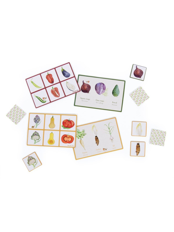  Loto / Memo de las hortalizas MOULIN ROTY