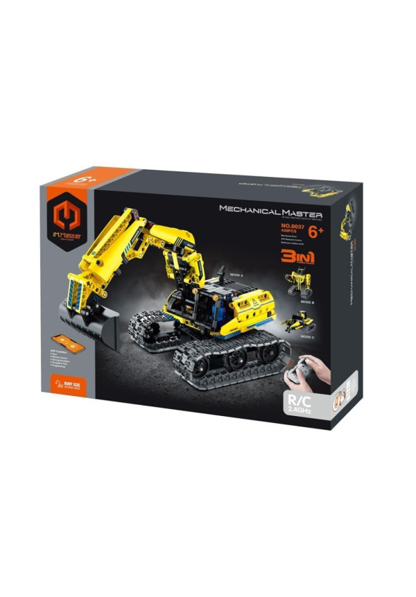 iMMaster Grúa y robot radio control 3 en 1 - 430pzs.