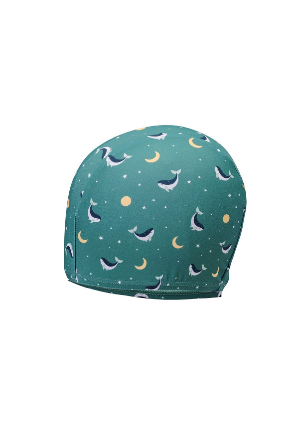 Gorro Natación Infantil Whale Teal Monnëka