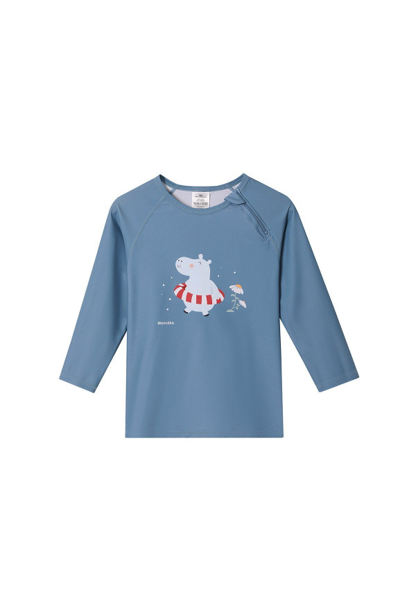 Camiseta Protección Solar Manga Larga Hippos Monnëka