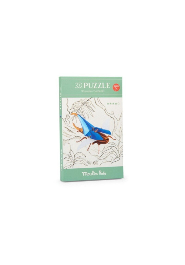 Puzzle 3D escarabajo Hércules MOULIN ROTY