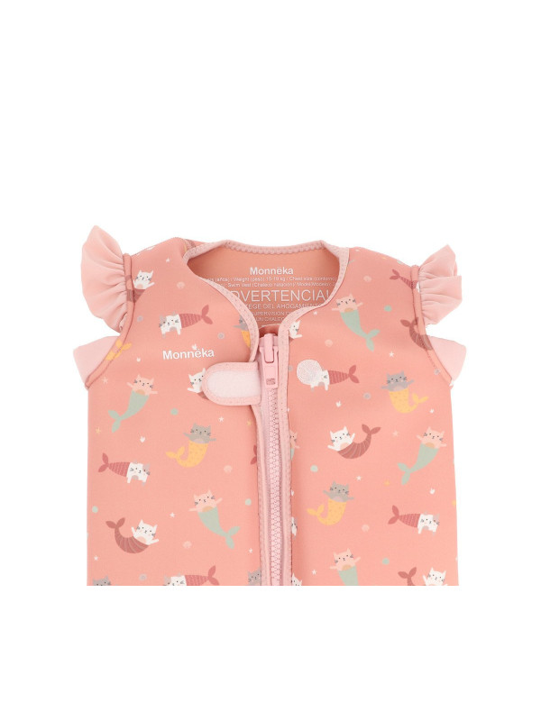 Chaleco Flotador Aprendizaje Mermaid Cats Monnëka