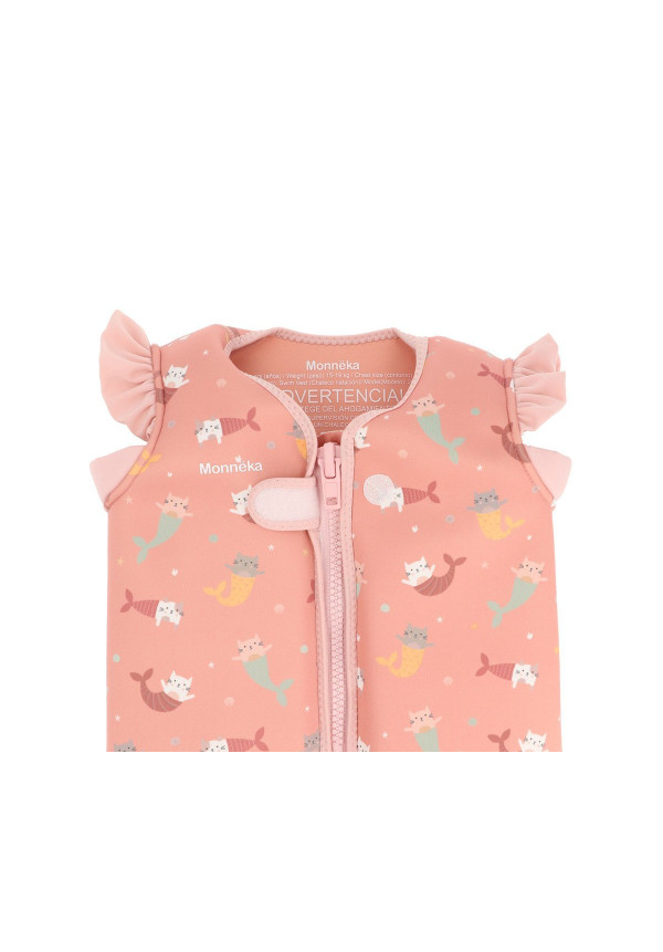 Chaleco Flotador Aprendizaje Mermaid Cats Monnëka