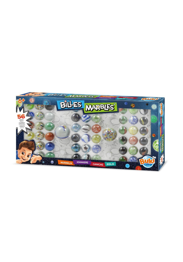 Buki Caja de 56 canicas