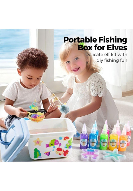 Set figuritas de gel 3D en agua JARMELO