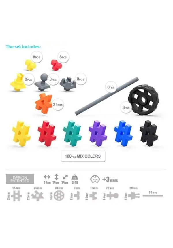 MELI Basic Tech+ 260 pcs 