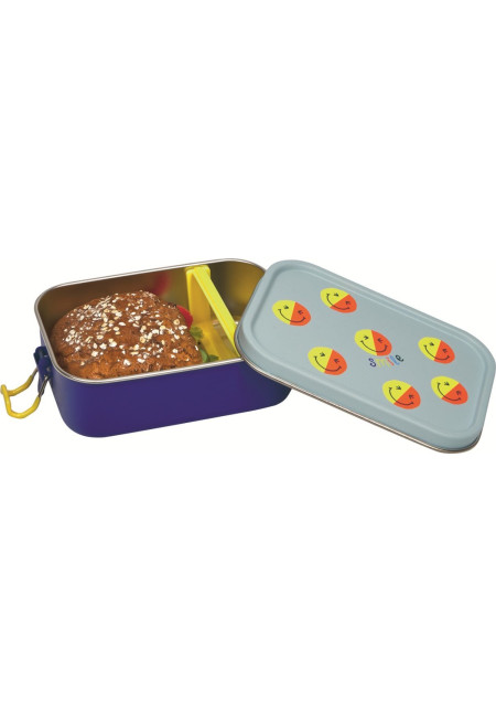 Fiambrera de metal Happy Face Little Friends