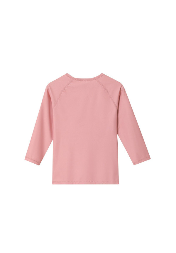 Camiseta Protección Solar Manga Larga Whale Pink Monnëka