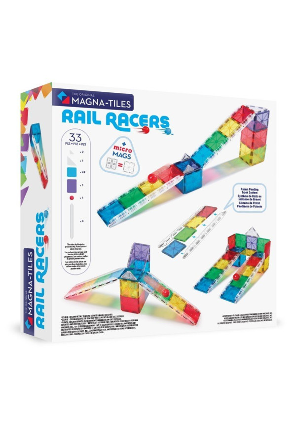 MAGNA-T Rail Racers™ Set 33 pcs