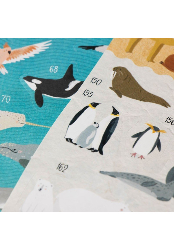 Activity - ANIMAL WORLD Poster&Stickers LONDJI