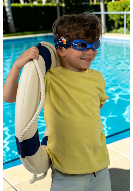 Gafas infantiles azul oscuro con turbante Surf