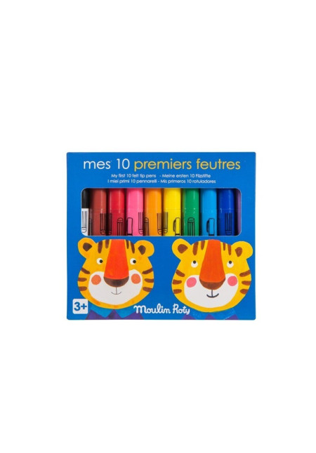 Mis 10 primeros rotuladores Popipop MOULIN ROTY