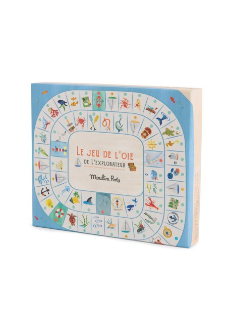 Juego de la oca del explorador MOULIN ROTY