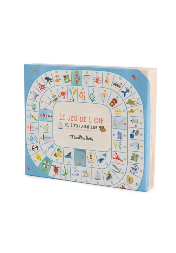 Juego de la oca del explorador MOULIN ROTY