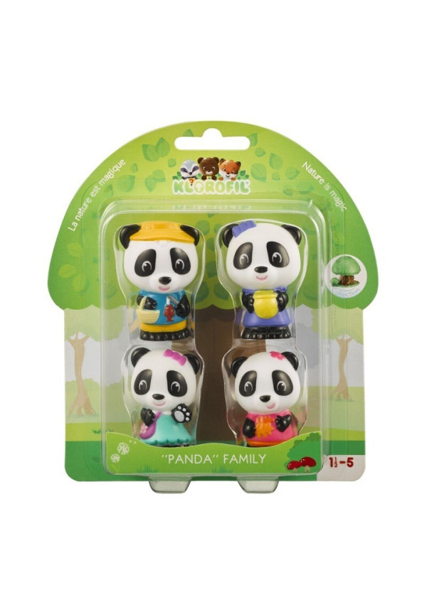 Klorofil Lote de 4 personajes familia 