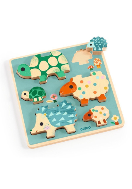 Encajable Puzz & Play Family DJECO