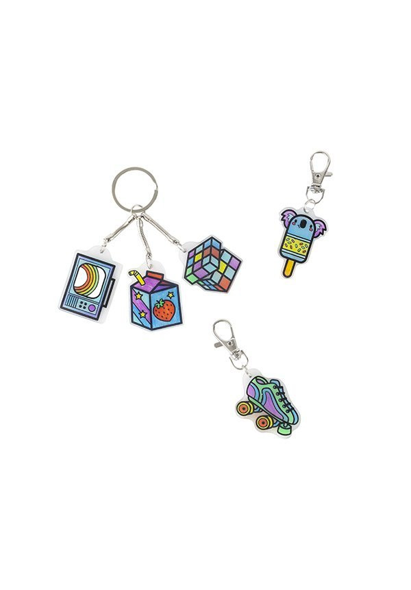 Shrinkorama Bag Tags TIGER TRIBE