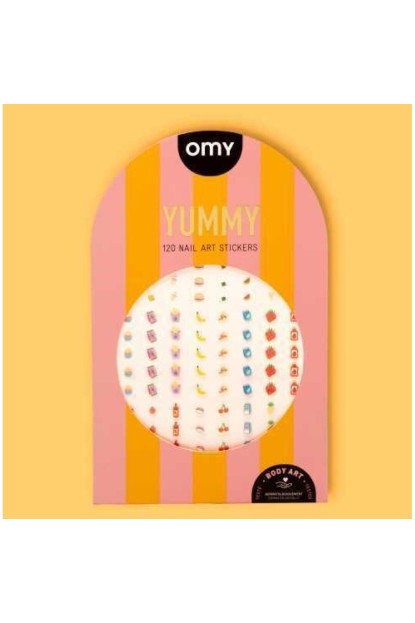  PEGATINAS OMY PARA UÑAS YUMMY