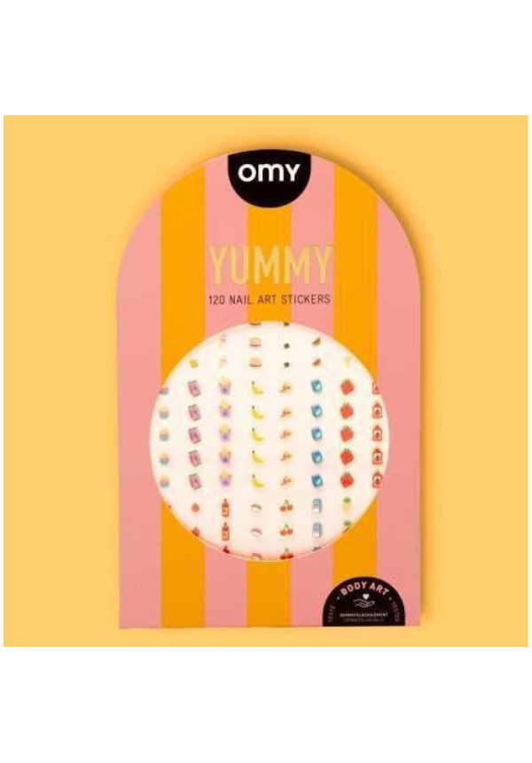  PEGATINAS OMY PARA UÑAS YUMMY