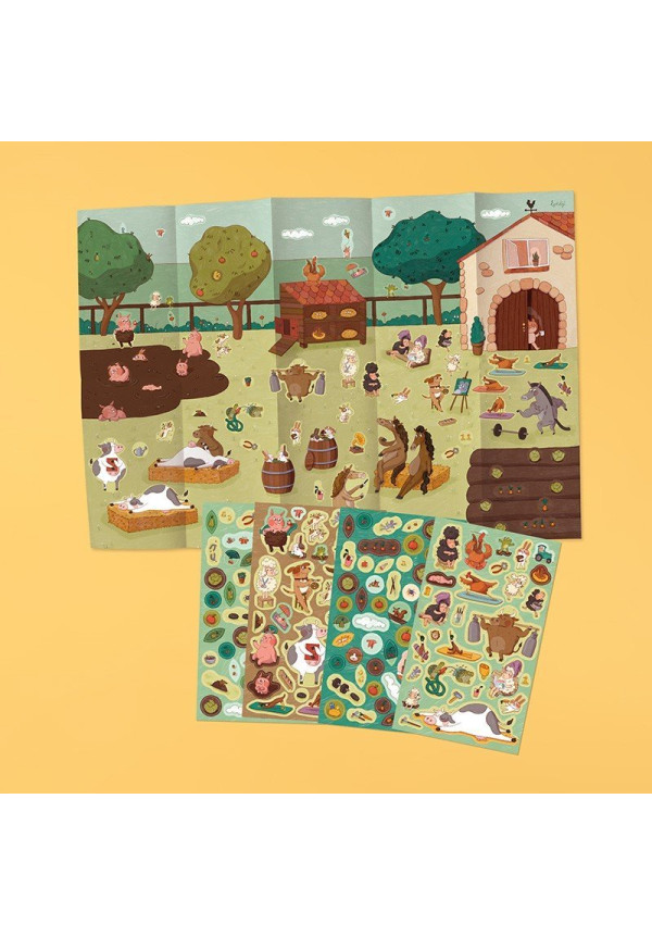  FARMTASTIC WORLD Poster&Stickers LONDJI