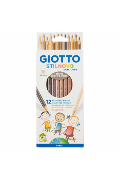 12 Lapices Colores Giotto Stilnovo