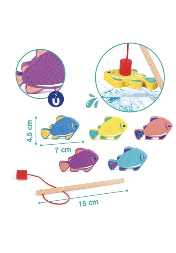 Pesca magnética para baño LUDI