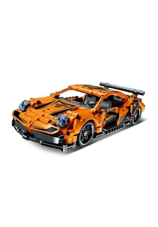iMMaster Coche de carreras naranja - 490pzas.