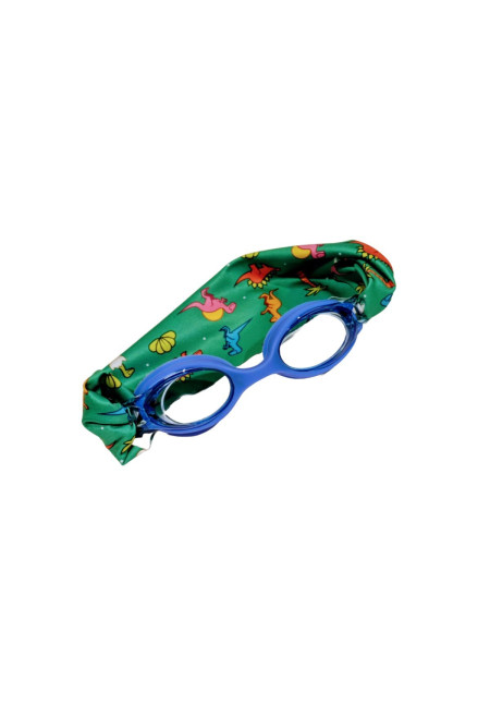 Gafas infantiles azul oscuro con turbante Dinos