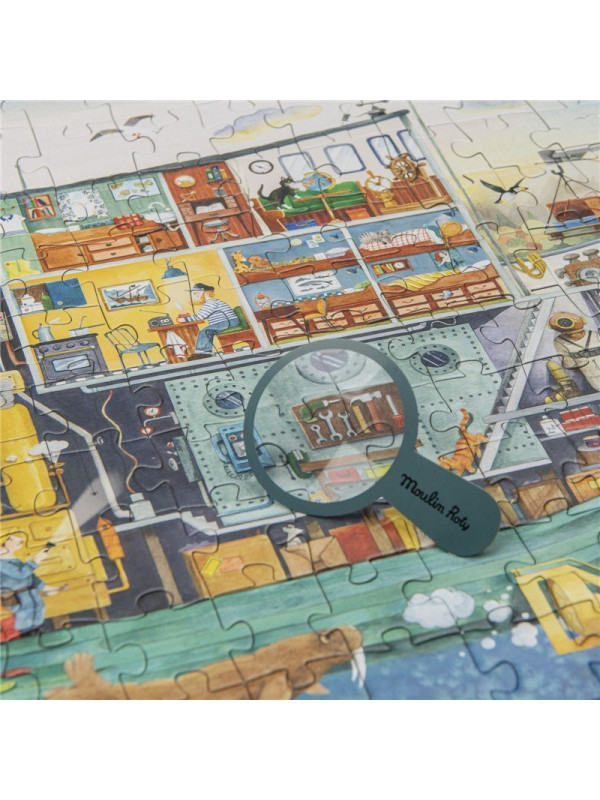 Puzzle barco El Explorador (200 piezas) MOULIN ROTY