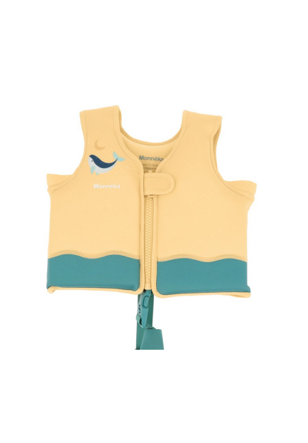 Chaleco Flotador Aprendizaje Whale Teal Monnëka