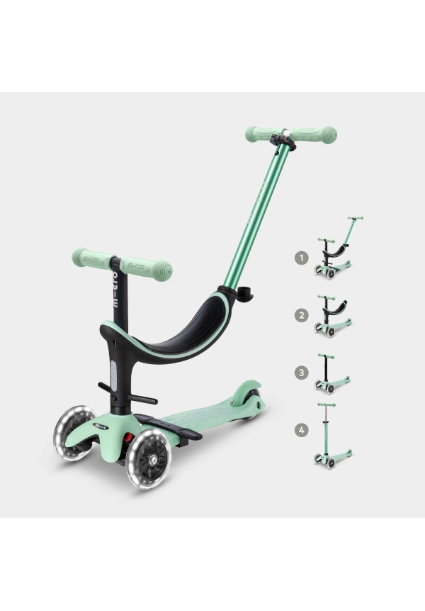 MINI 4en1 DELUXE LED MENTA  MICRO