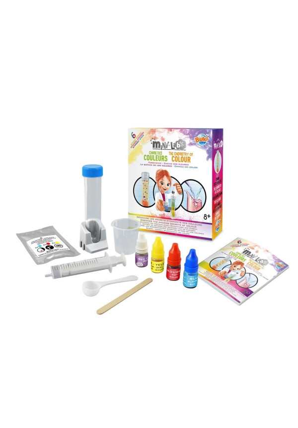 Mini laboratorio de química del color BUKI
