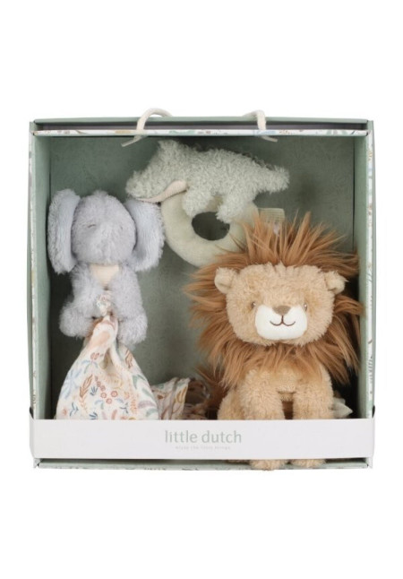CAJA REGALO SAFARI FRIENDS LITTLE DUTCH