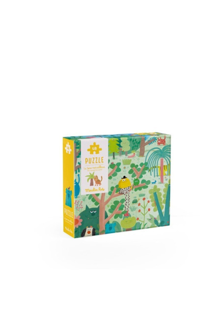 Puzzle La tierra maravillosa (48 piezas) Schmouks MOULIN ROTY