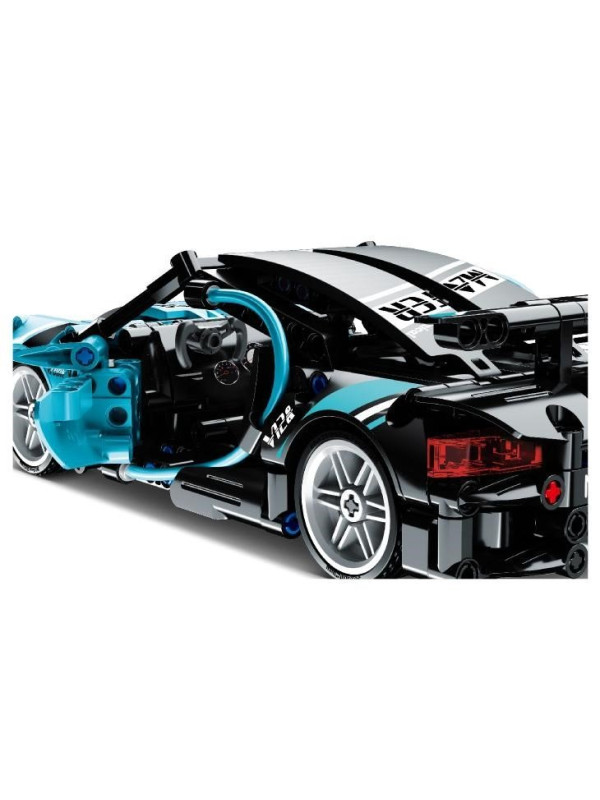 iMMaster Coche de carreras azul - 422pzas.