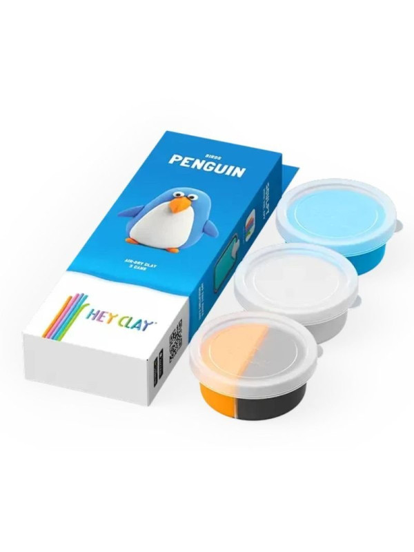 Plastilina interactiva Pingüino  HEY CLAY