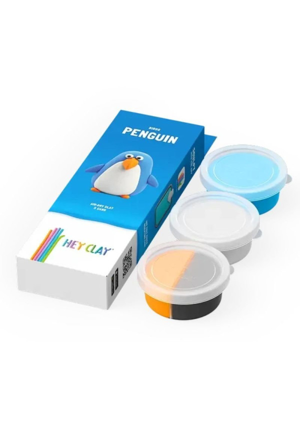 Plastilina interactiva Pingüino  HEY CLAY