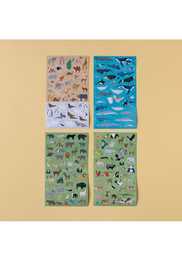 Activity - ANIMAL WORLD Poster&Stickers LONDJI