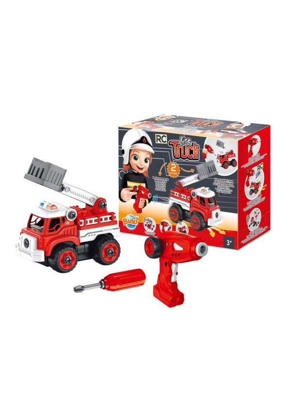 Buki Camión de bomberos Radio Control 