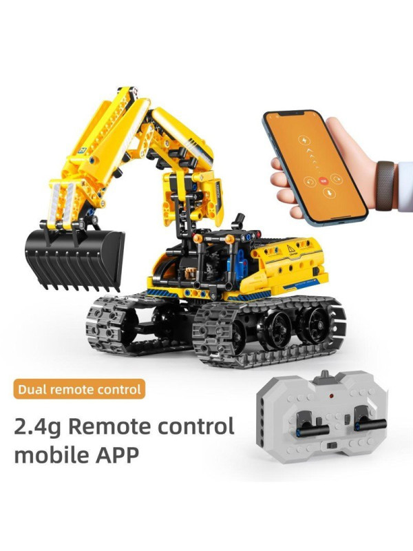 iMMaster Grúa y robot radio control 3 en 1 - 430pzs.