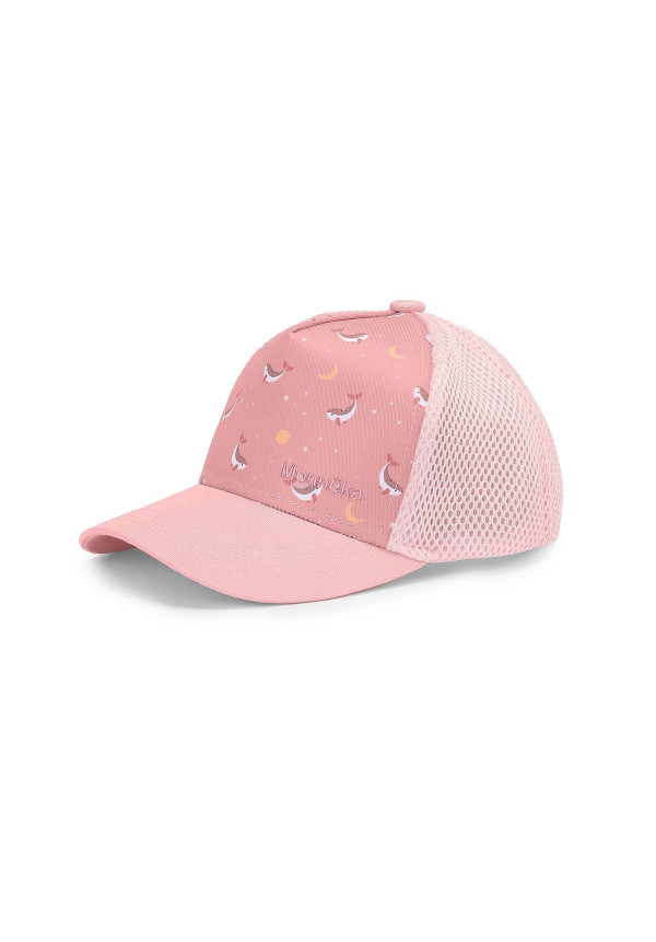 Gorra Whale Pink Monnëka