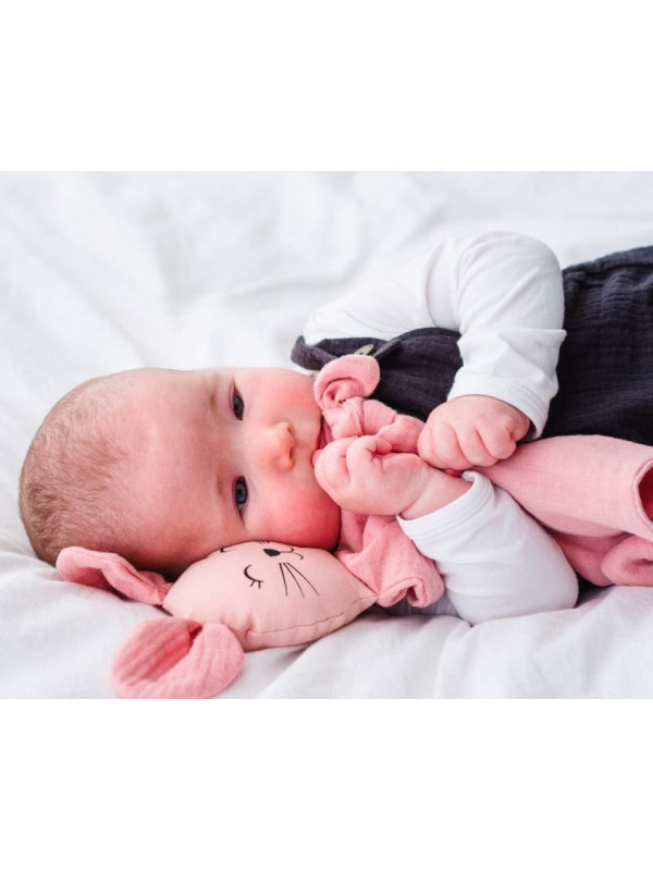 Peluche para dormir de algodón orgánico: Ratoncito A PUNT