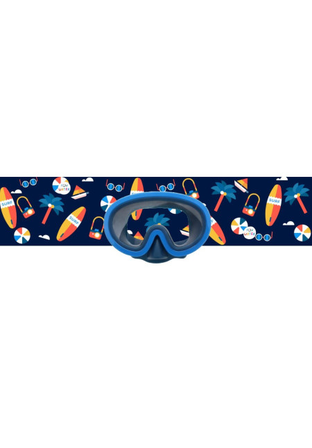 Máscaras junior azul oscuro con turbante Surf